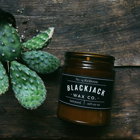 Rickhouse Bourbon soy wax candle